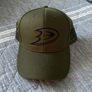 Anaheim Ducks Military Appreciation hat